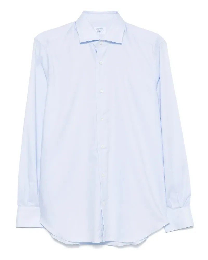 MAZZARELLI Klassisches Hemd - Blau Blau