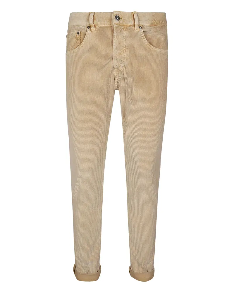 Dondup Cordhose im Five-Pocket-Design - Nude Nude