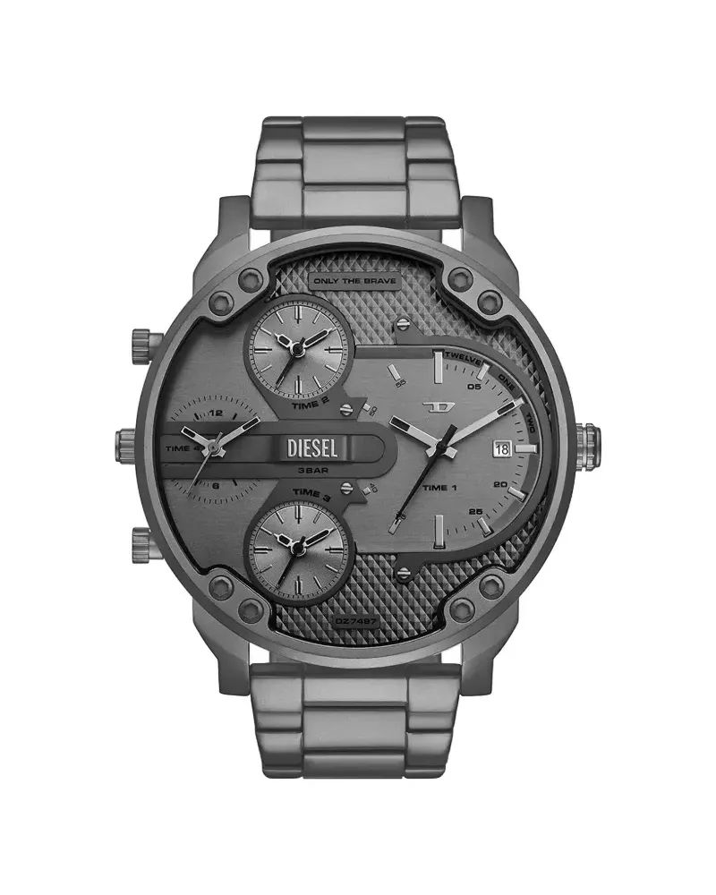 Diesel Mr. Daddy Slim 61mm - Silber Silber