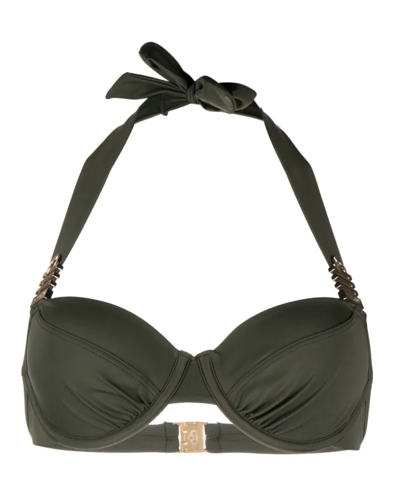 Marlies Dekkers Royal Navy Neckholder-Bikinioberteil Grün