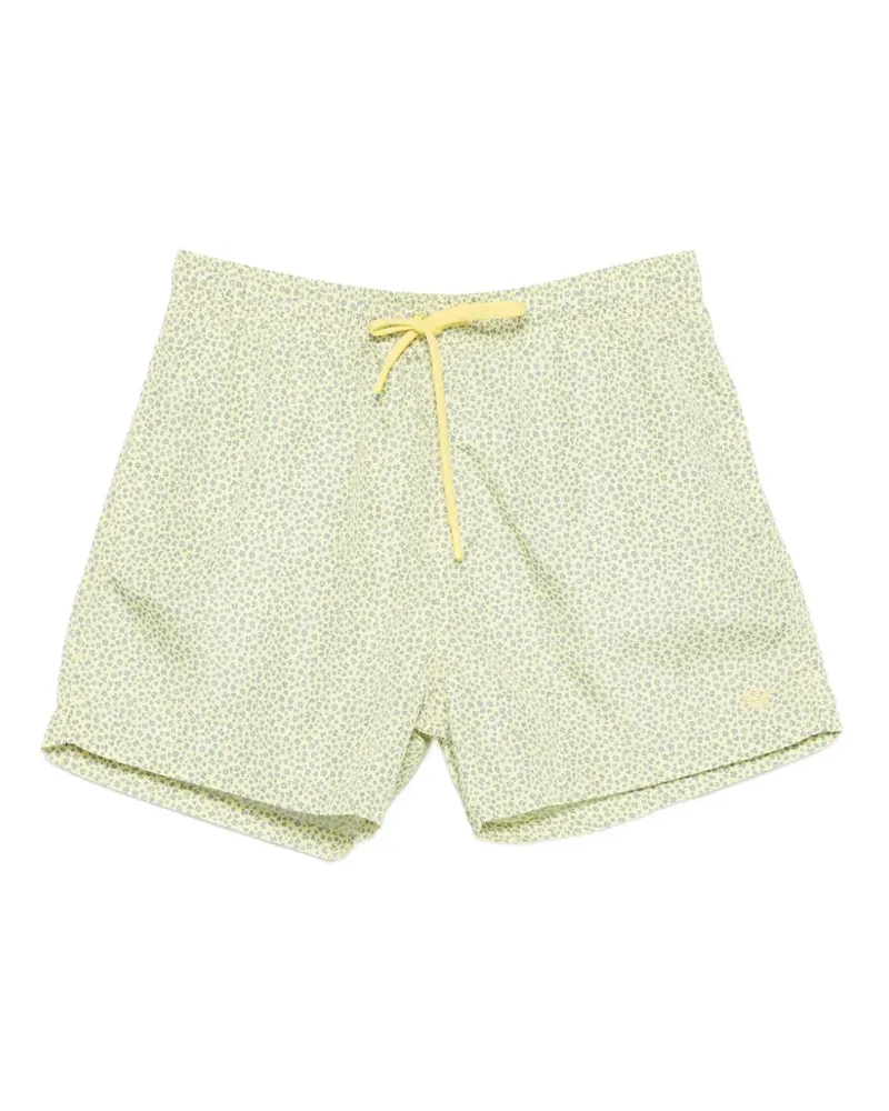 Emporio Armani floral swim shorts - Gelb Gelb