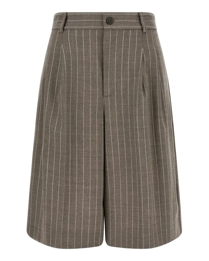 P.A.R.O.S.H. P.A.R.O H. Lassie Shorts mit Nadelstreifen - Braun Braun