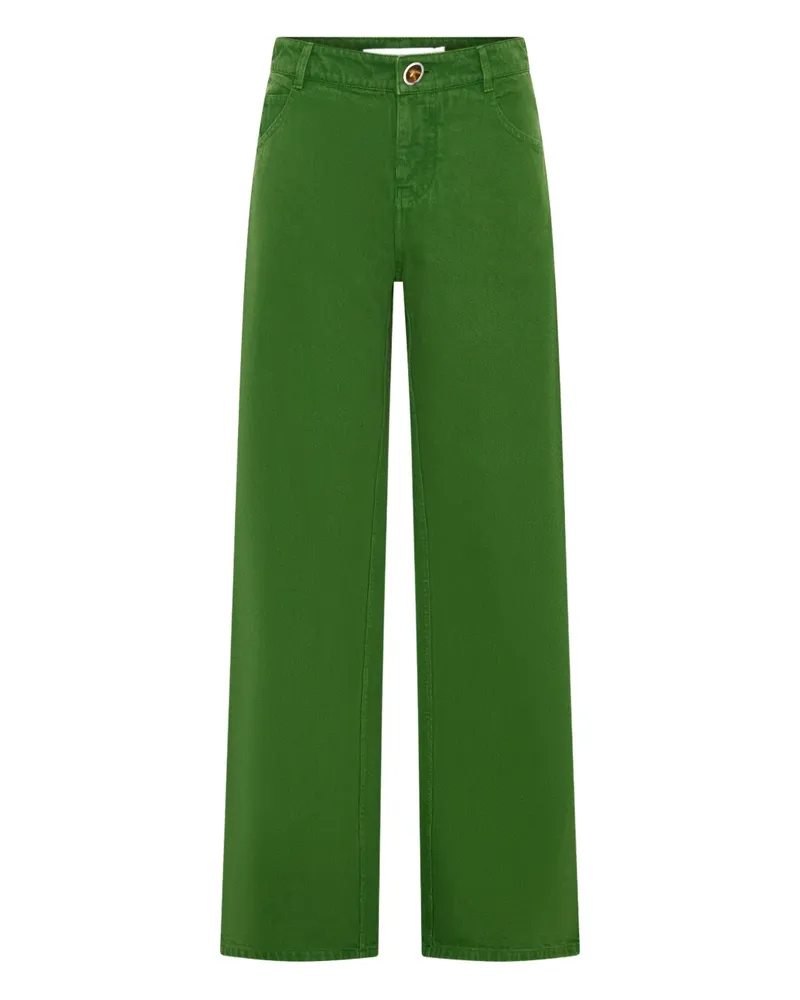 Christopher Esber Five-Pocket-Jeans aus Baumwolle - Grün Grün