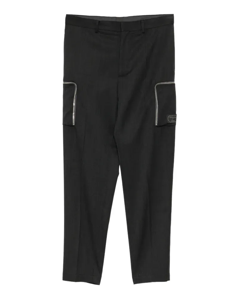 Undercover Cargohose mit Reißverschlusstaschen - Grau Grau