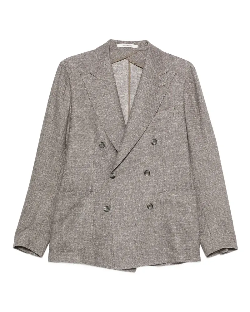 Tagliatore Doppelreihige Jacke - Grau Grau