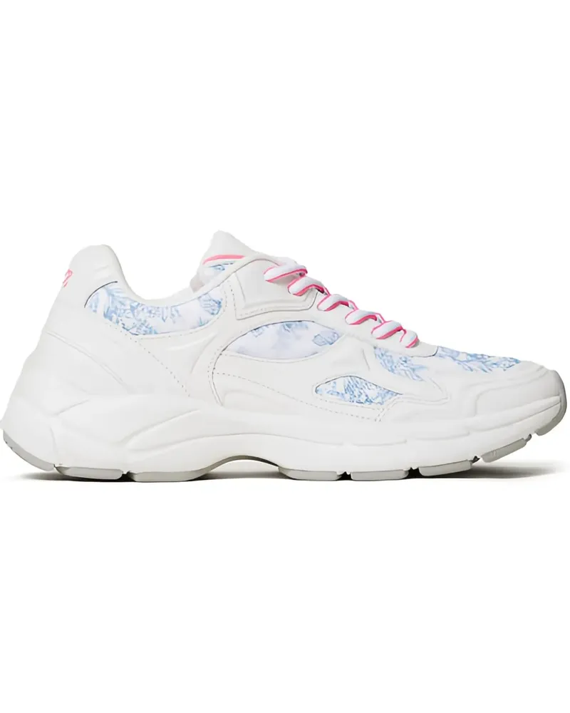 Twin-Set Sneakers mit Toile-Muster - Weiß Weiß