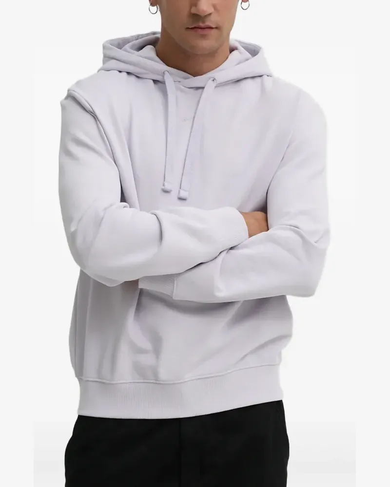 HUGO BOSS Hoodie mit Kordelzug - Violett Violett