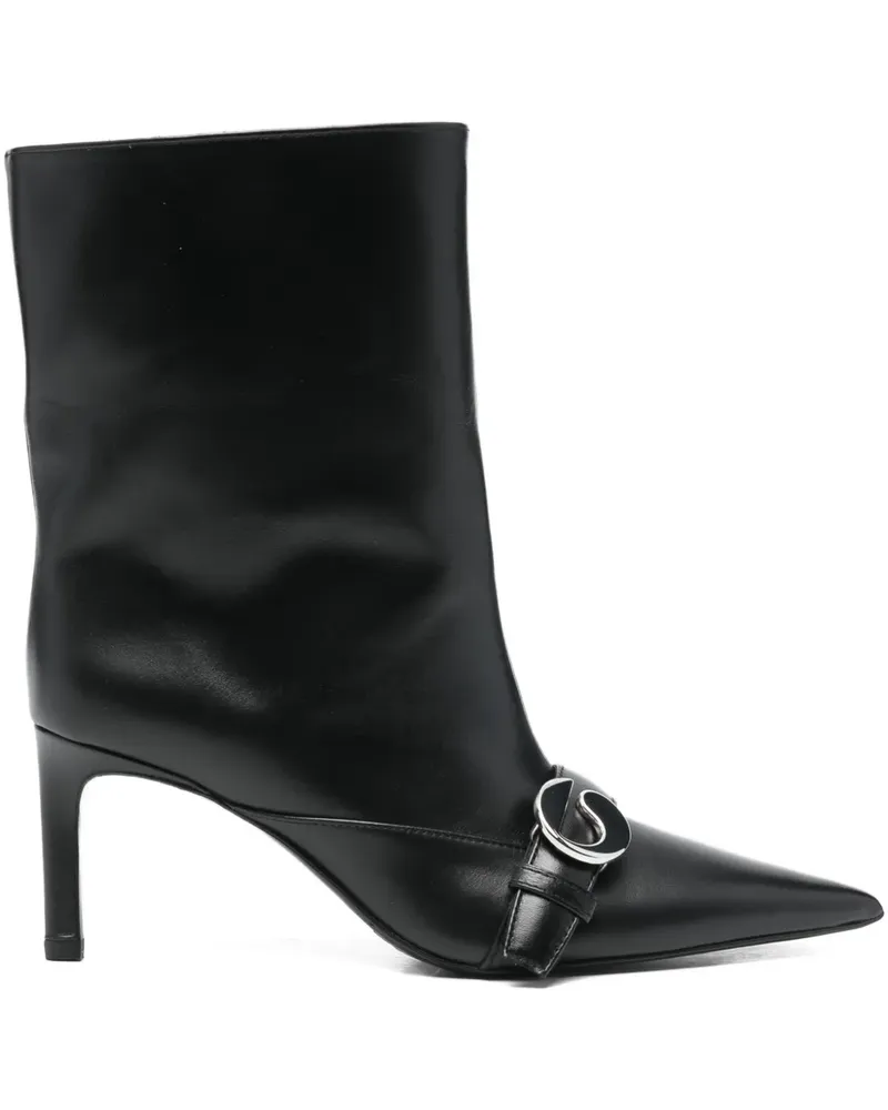 COPERNI 75mm belted boots - Schwarz Schwarz