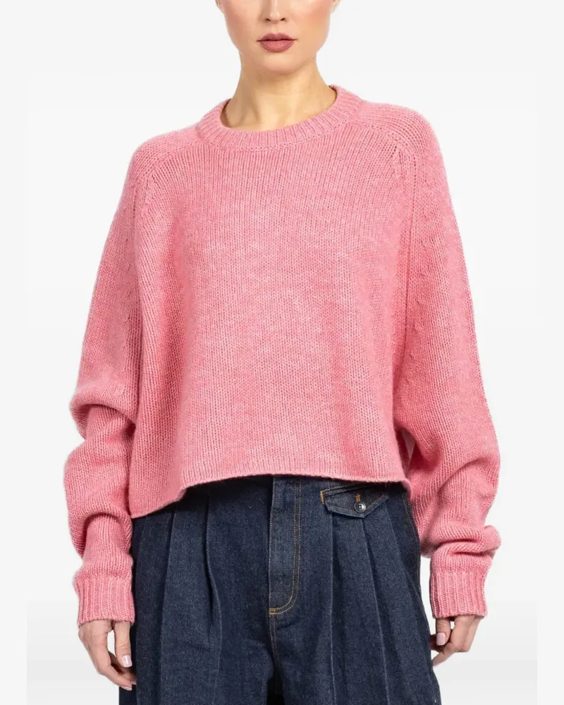 Lisa Yang Karine Pullover mit Raglanärmeln - Rosa Rosa