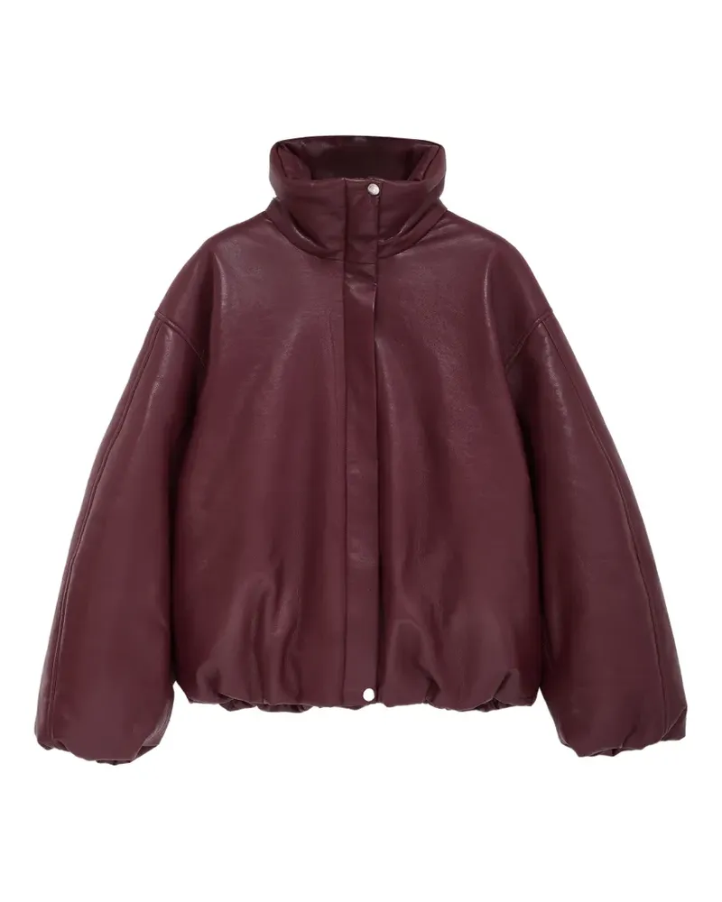 Anine Bing Cyrus jacket - burgundy recycled jacket - Rot Rot