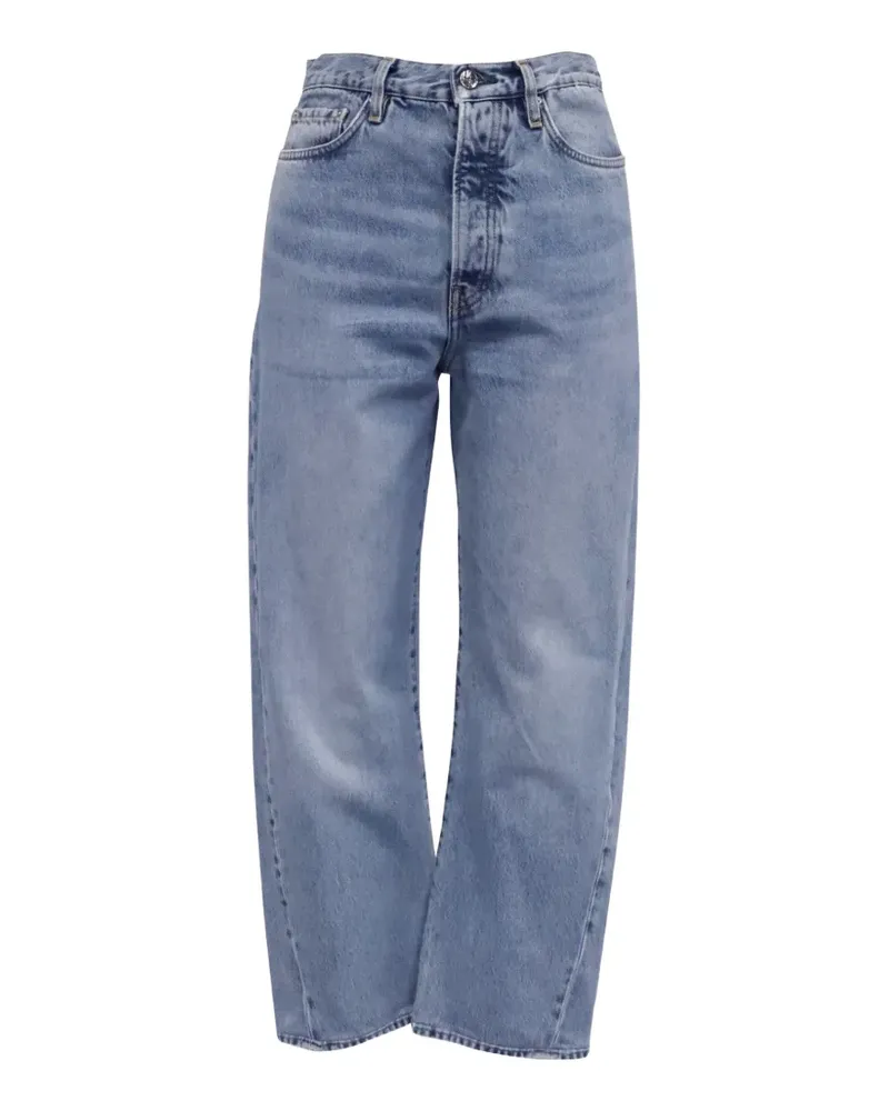 Totême Twisted Seam straight-leg jeans - Blau Blau