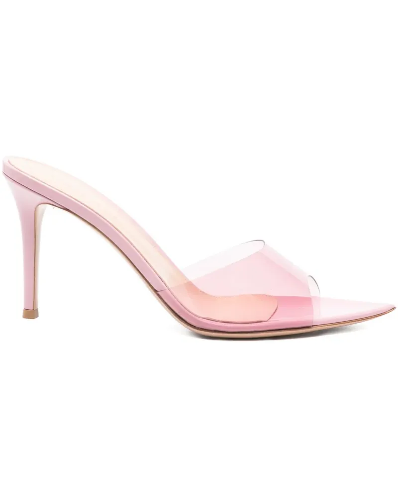 Gianvito Rossi 85mm Elle pointed-toe mules - Rosa Rosa
