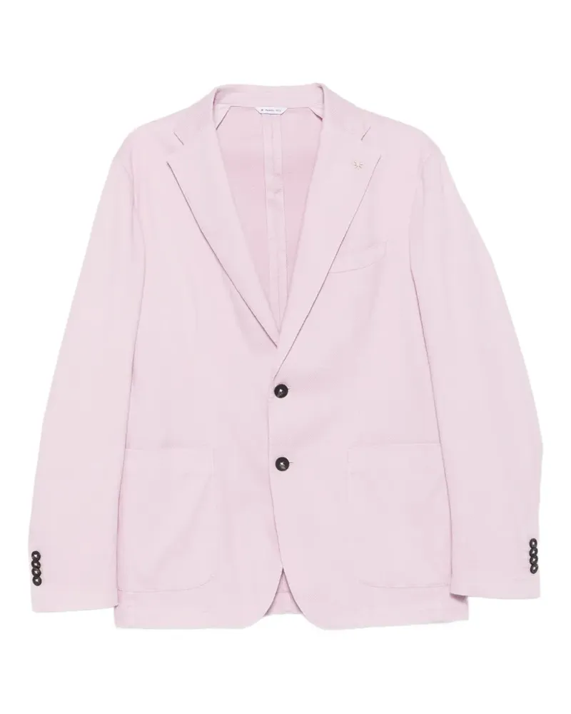 Manuel Ritz chevron blazer - Rosa Rosa