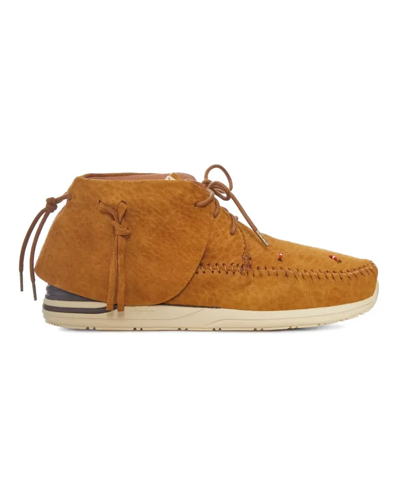 Visvim FBT Lhamo-Folk desert boots - Nude Nude