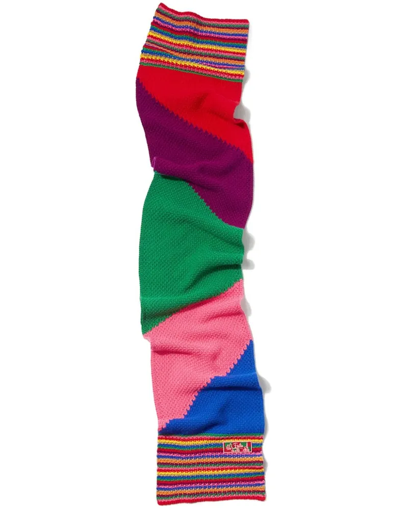 Emilio Pucci Schal in Colour-Block-Optik - Rosa Rosa