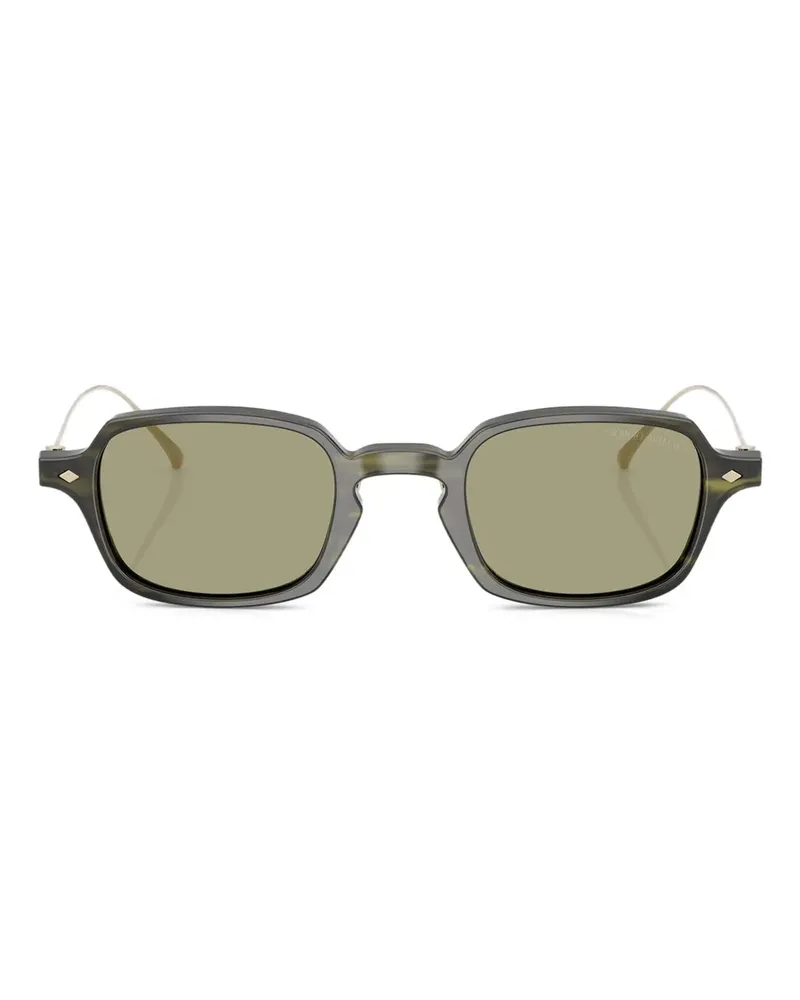 Giorgio Armani Eckige Sonnenbrille - Grün Grün