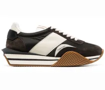 James Flatform-Sneakers - Braun