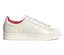 Superstar II Sneakers mit Reptil-Effekt - Weiß