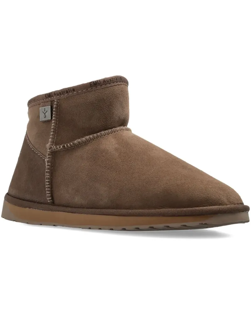 EMU Slim Darling Stiefel aus Platin - Braun Braun