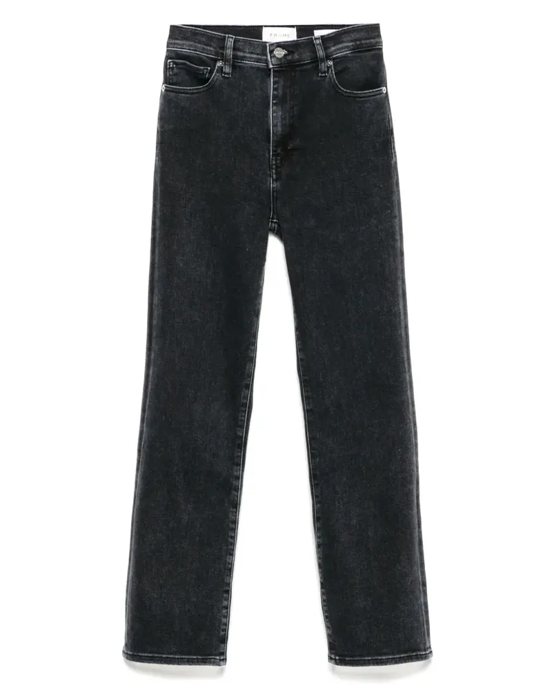 Frame Denim Le Sleek Jeans - Schwarz Schwarz