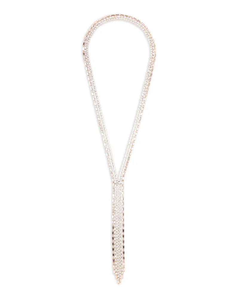 Rosantica Amarena crystal-embellished Bijoux necklace Rosa