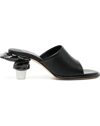 MIHARAYASUHIRO Toothpaste Mules 65mm Schwarz