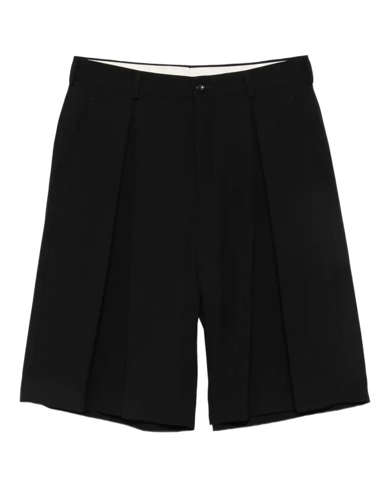 Comme des Garçons wool shorts - Schwarz Schwarz