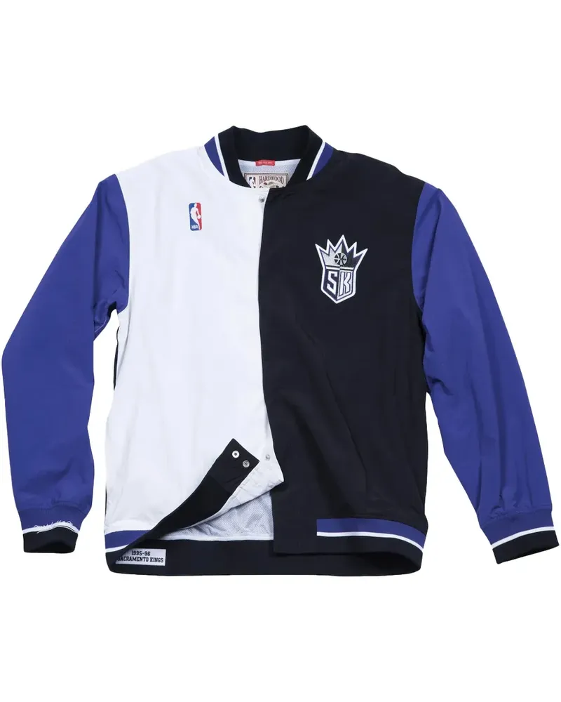 Mitchell & Ness Sacramento Kings 1995/96 "Purple" Jacke - Schwarz Schwarz