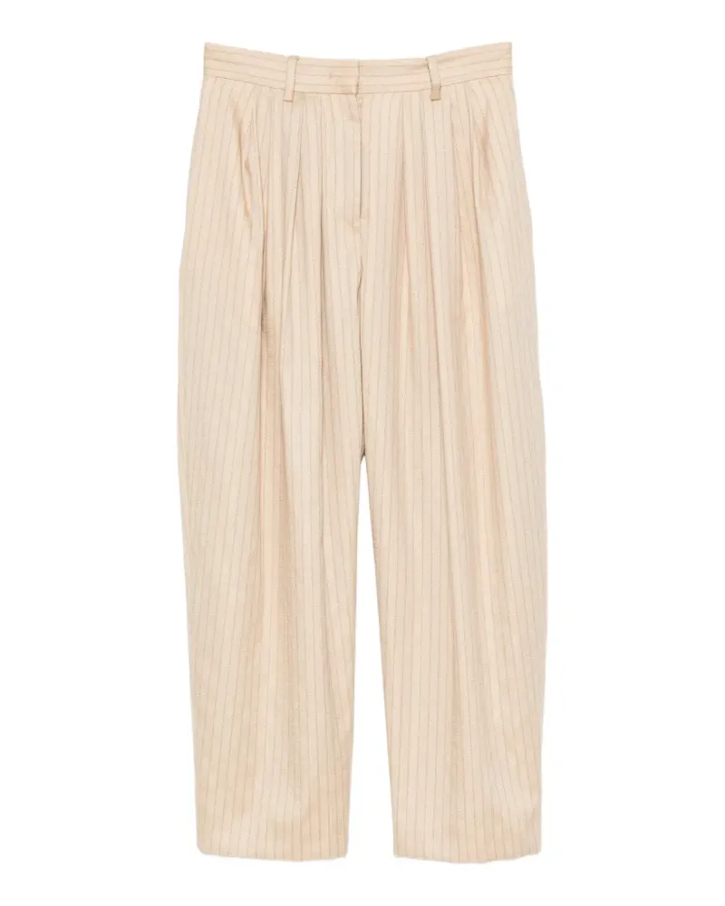 Isabel Marant Janice Hose mit Nadelstreifen - Nude Nude