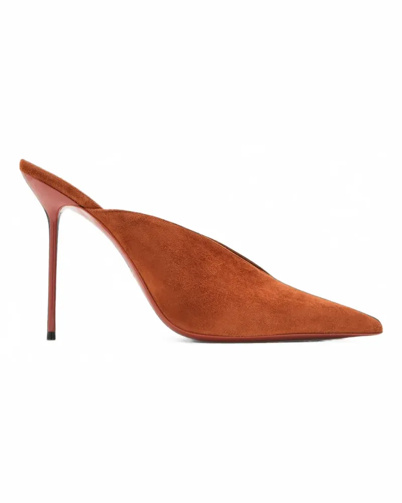 Paris Texas Lidia Sabot Mules aus Wildleder - Braun Braun