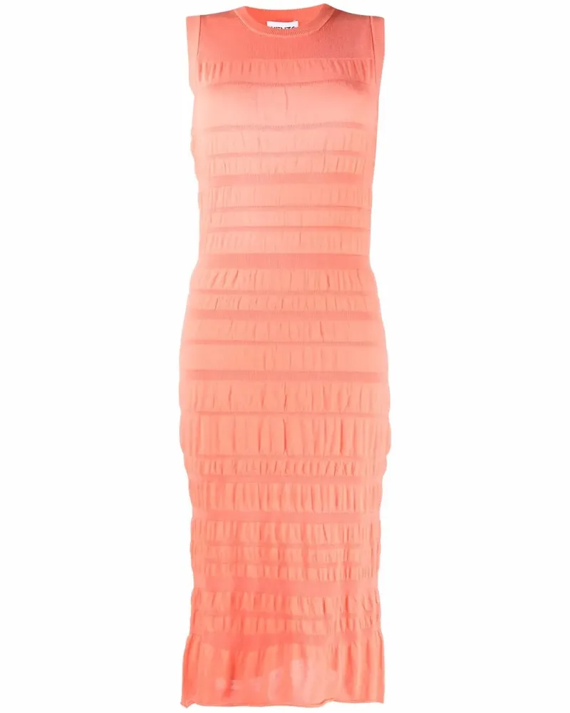 Kenzo Kleid mit Streifen - Orange Orange