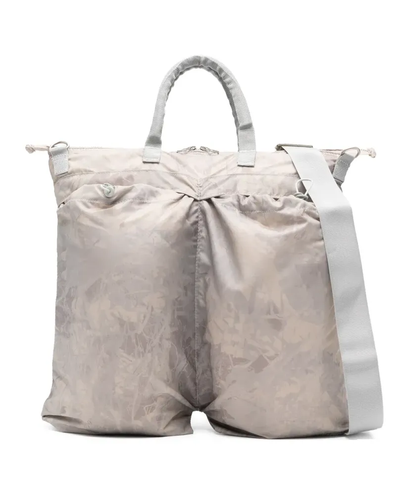 OAMC Helmet Tote Bag mit Henkelmuster - Nude Nude