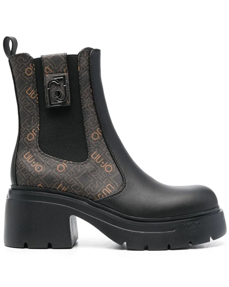 Liu Jo Carrie Stiefeletten 70mm - Schwarz Schwarz
