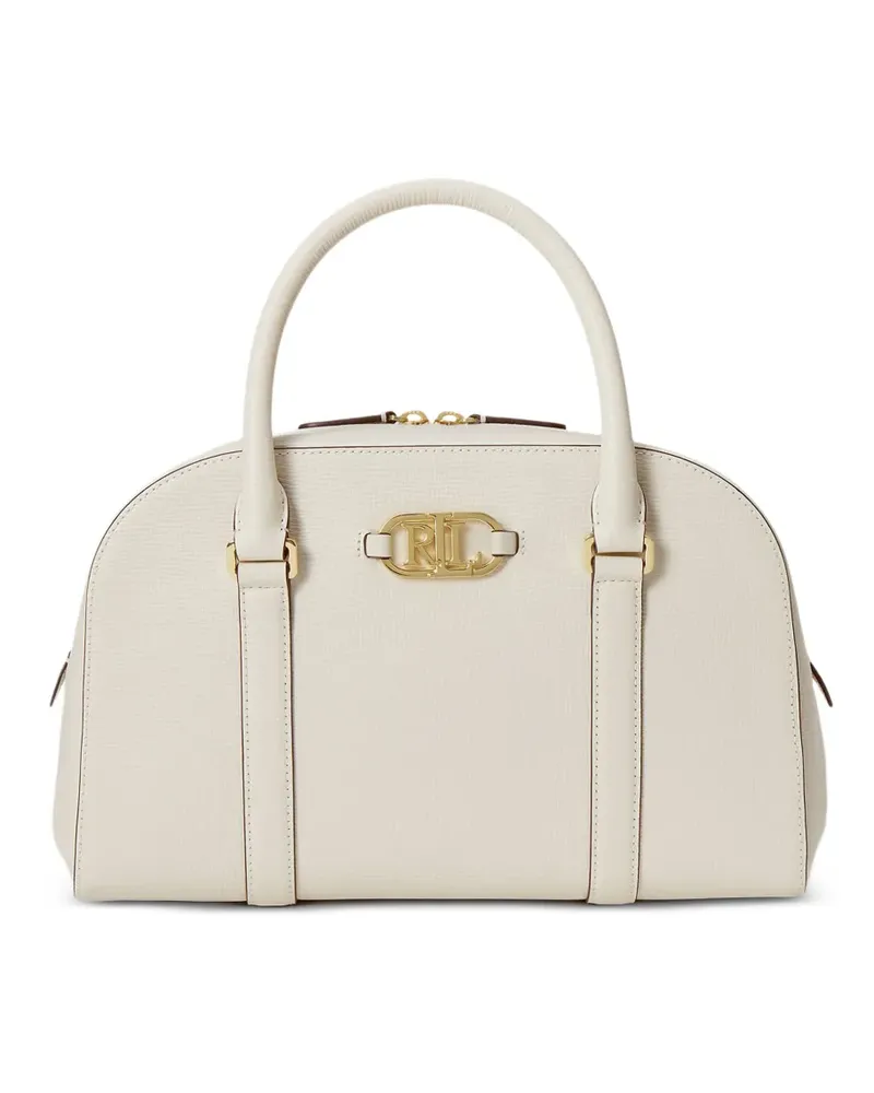 Ralph Lauren Handtasche mit Logo-Schild - Nude Nude