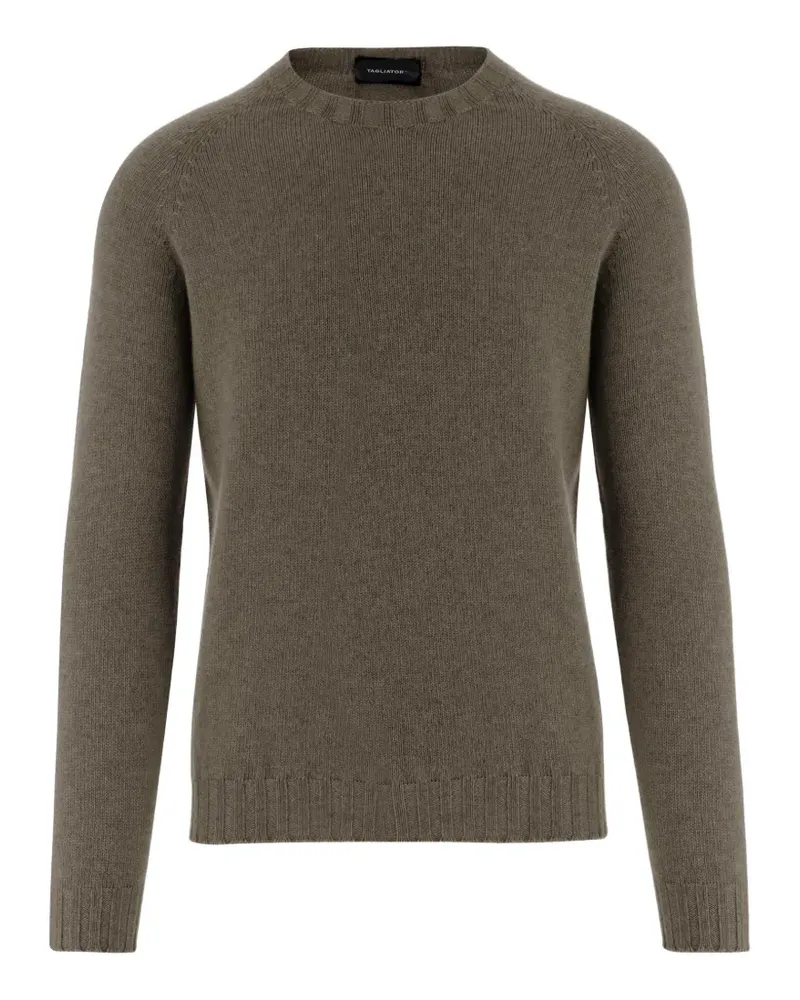 Tagliatore Pullover mit Raglanärmeln - Grau Grau