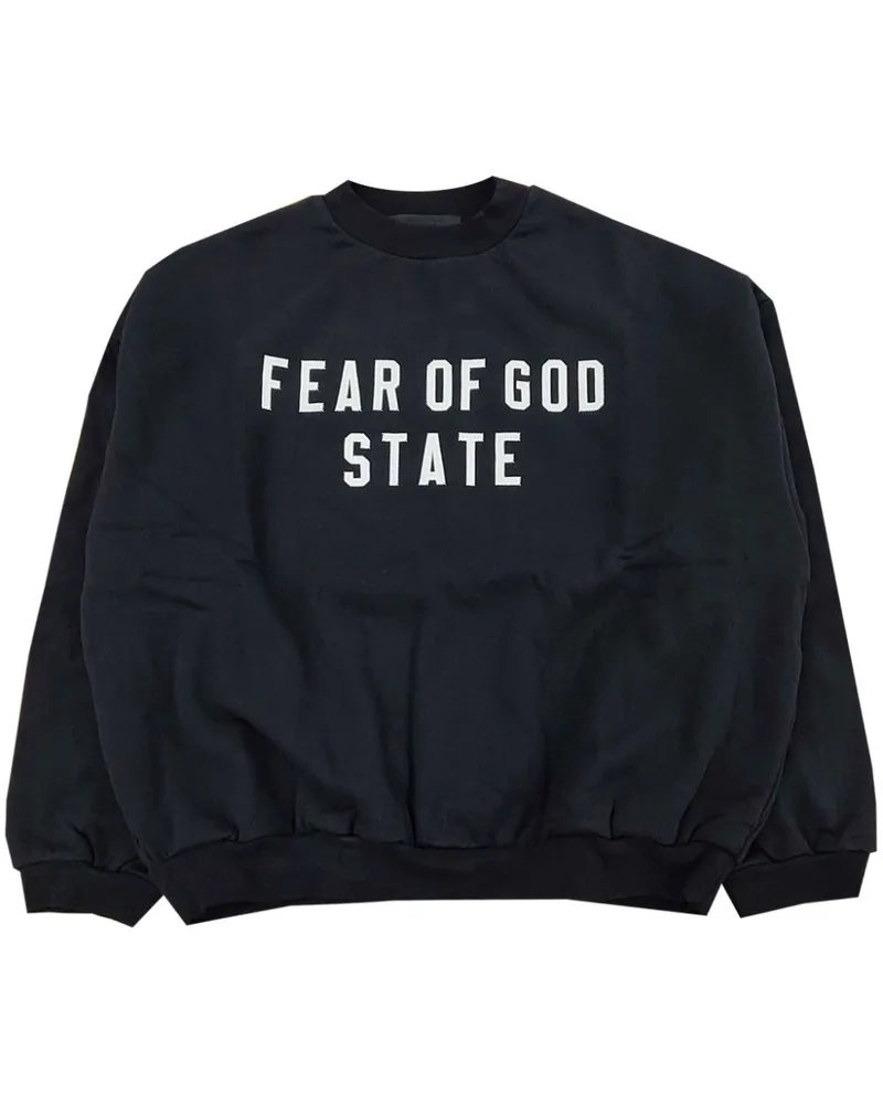 Fear of God Sweatshirt mit Logo-Print - Schwarz Schwarz