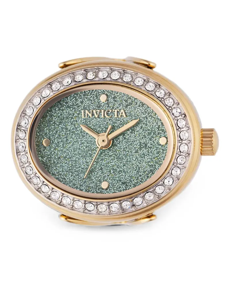 Invicta crystal bezel Mini Ring 24mm watch - Grün Grün