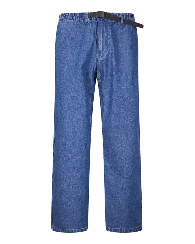 GRAMICCI belted jeans - Blau Blau