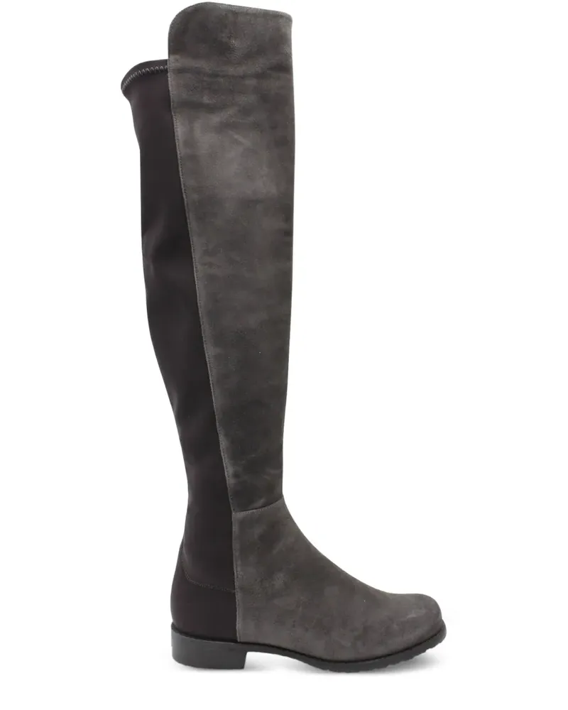 Stuart Weitzman suede over-the-knee boots - Grau Grau