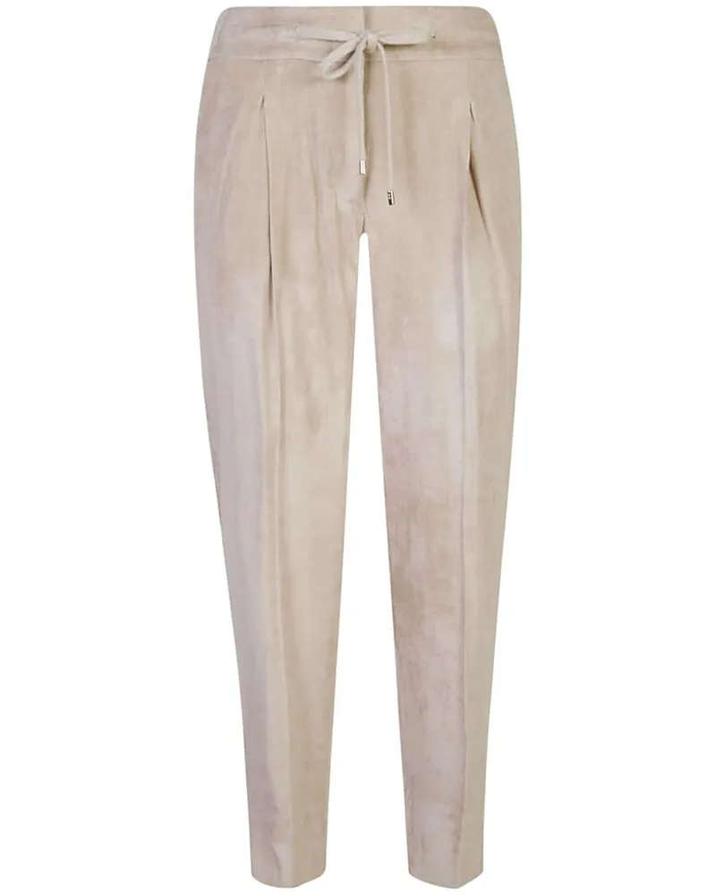 Peserico Jogginghose aus Cord - Nude Nude