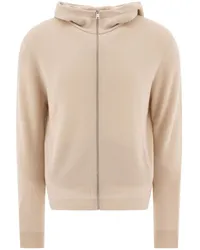 Prada Hoodie aus Kaschmir Nude