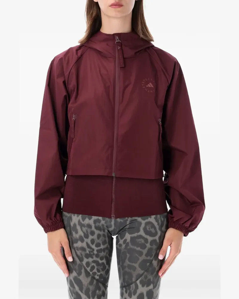 adidas Jacke mit Kapuze - Rot Rot