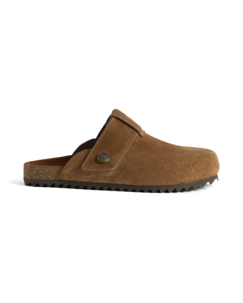 Zadig & Voltaire Santa Fe suede mules - Braun Braun