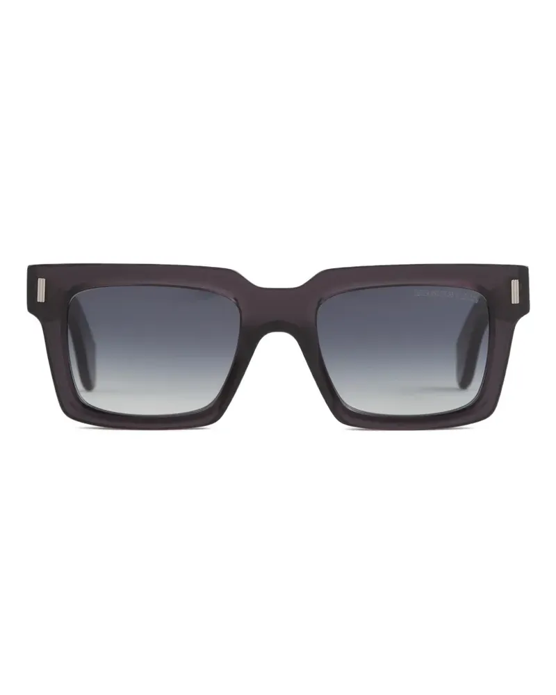 Cutler and Gross Sonnenbrille mit eckigem Gestell - Grau Grau