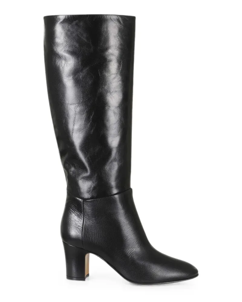 Alberta Ferretti leather knee-high boots - Schwarz Schwarz