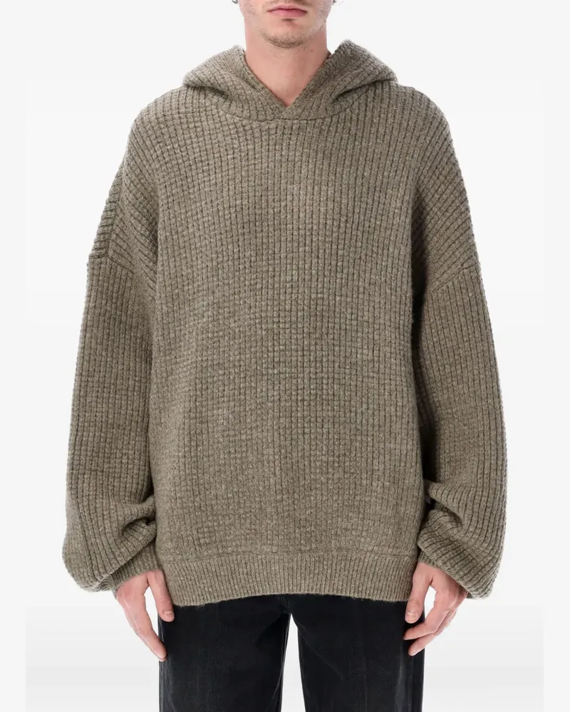 Fear of God ribbed hoodie - Braun Braun