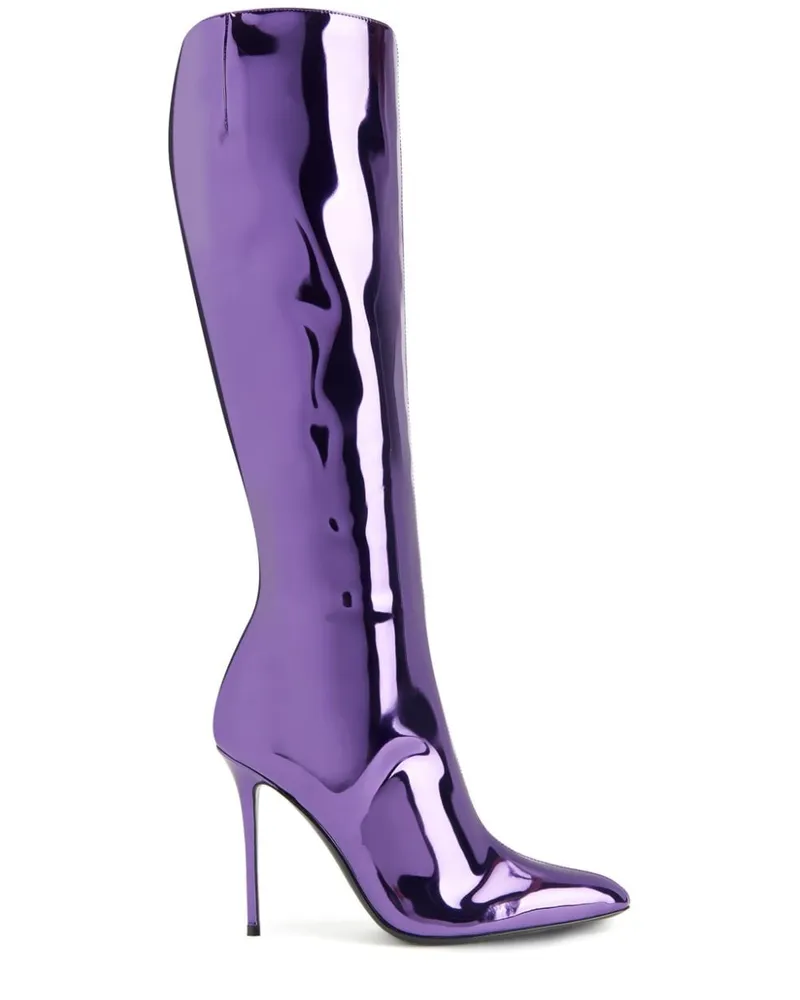 Giuseppe Zanotti Brytta High Stiefel 90mm - Violett Violett