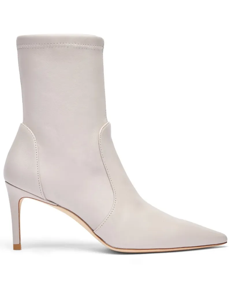 Stuart Weitzman Stuart Stretch Stiefeletten 75mm - Nude Nude