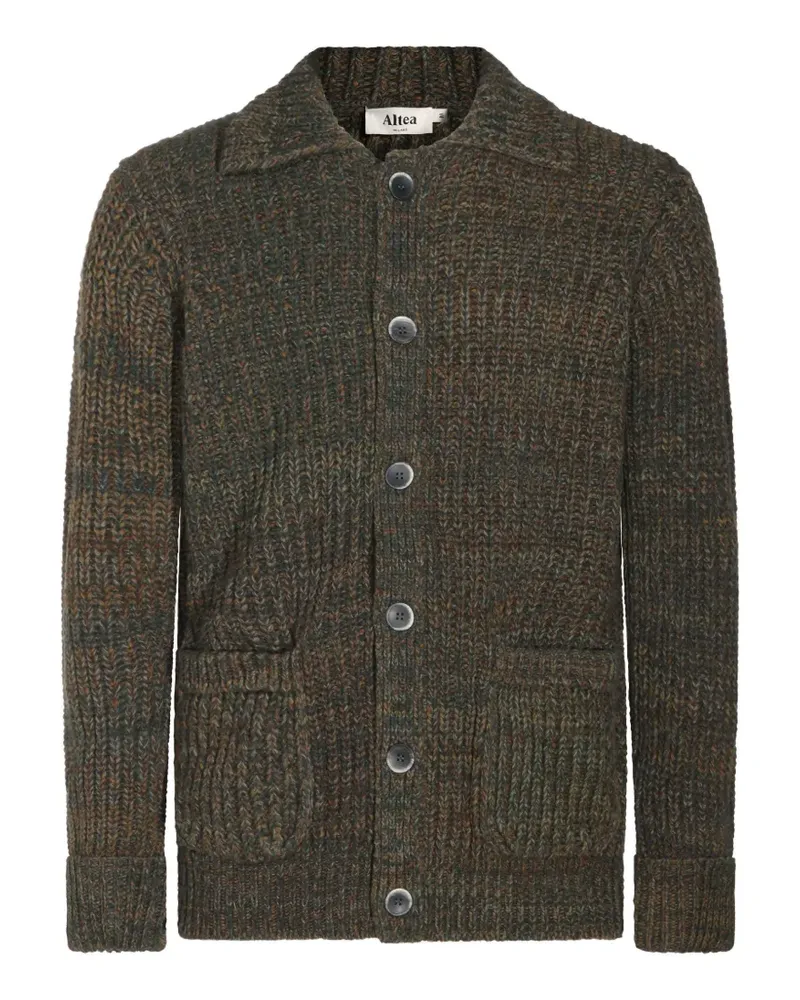 Altea Grob gestrickter Cardigan - Grün Grün