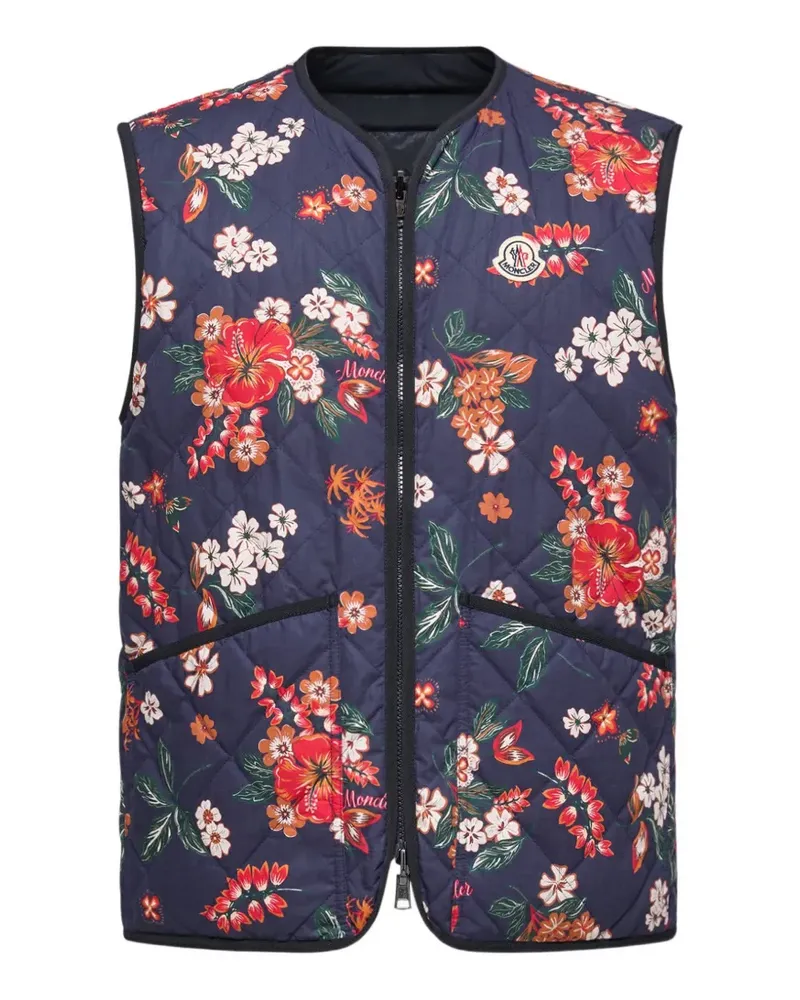 Moncler Franqui quilted vest - Blau Blau